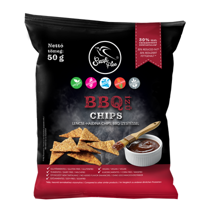 Szafi Free BBQ ízű chips (gluténmentes) 50g