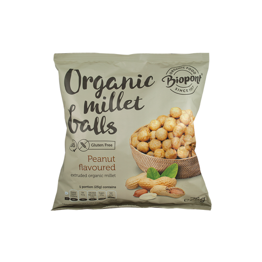 Biopont Bio kölesgolyó földimogyorós (gluténmentes) 75 g