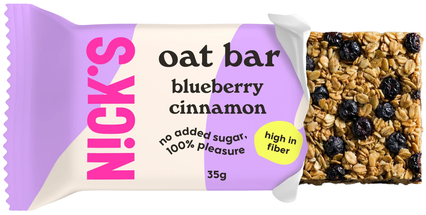 Nick's fahéjas-áfonyás zabszelet 35g