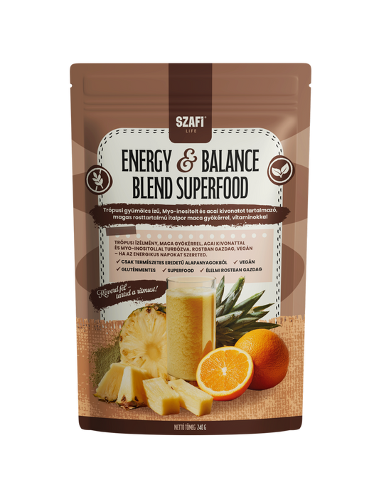 Szafi Life Energy & Balance Blend superfood 240g (gluténmentes)