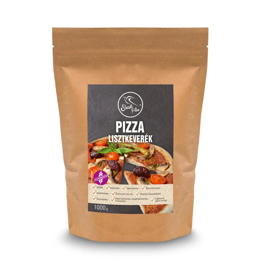 Szafi Free Pizza lisztkeverék 1000 g (gluténmentes, tejmentes, tojásmentes, maglisztmentes, zsírszegény, vegán)