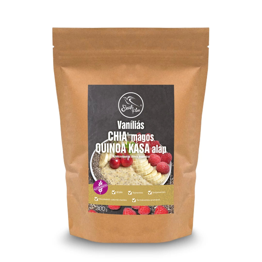 Szafi Free Reggeliző Vaníliás CHIA magos QUINOA KÁSA alap 300 g