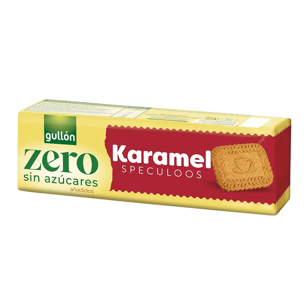 Gullon Zero Karamel Speculoos Zero keksz 190g