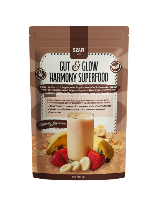 Szafi Life Gut & Glow Harmony superfood 240g (gluténmentes)