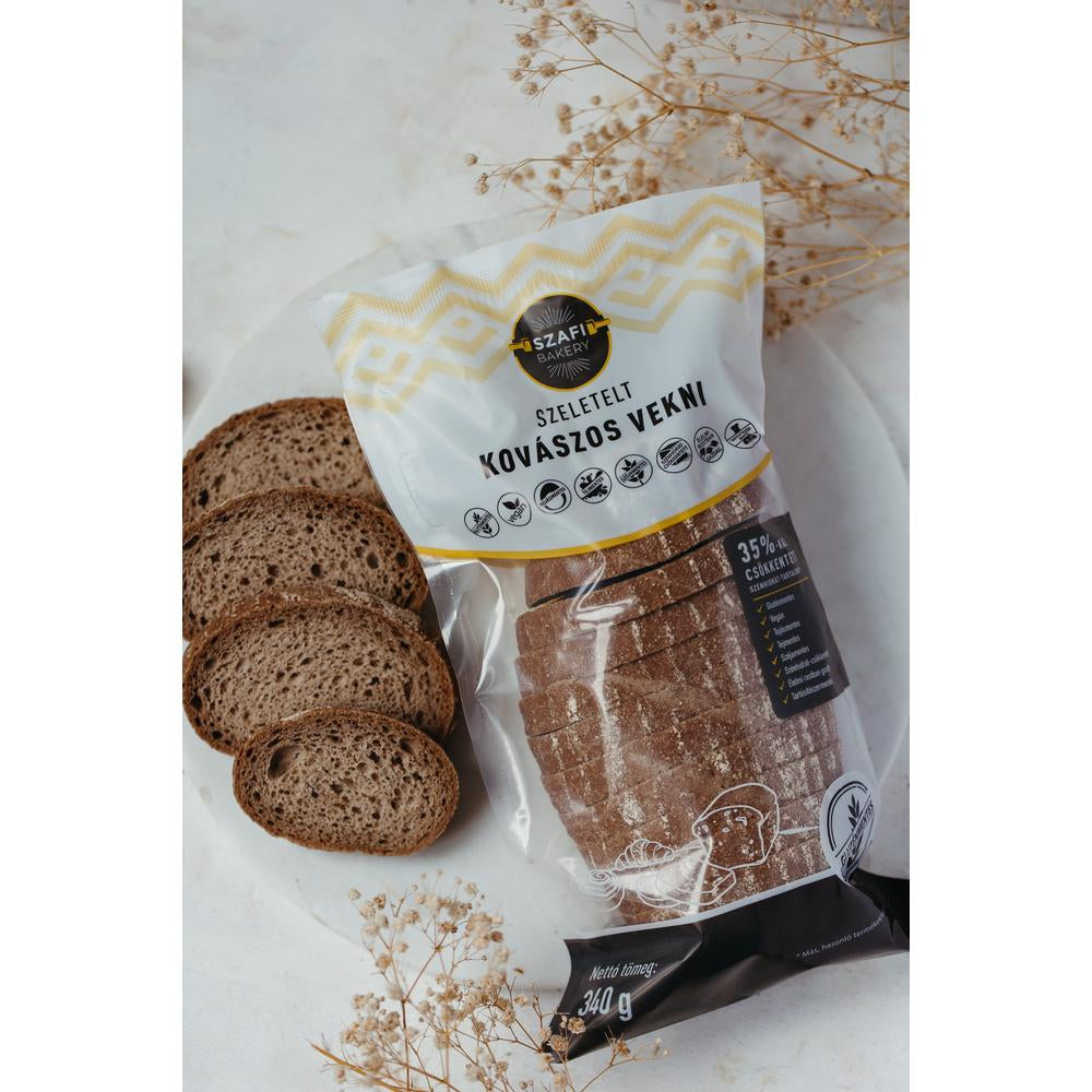 Szafi Bakery szeletelt Kovászos vekni (gluténmentes) 340g