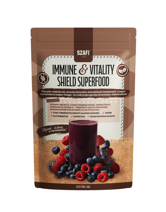 Szafi Life Immune & Vitality Shield superfood 240g (gluténmentes)