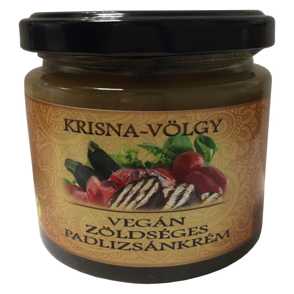 Krisnavölgyi zöldséges padlizsánkrém 180 g