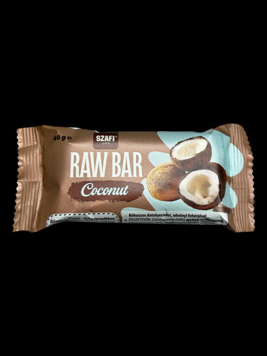Szafi Life Raw bar coconut 40g (gluténmentes)