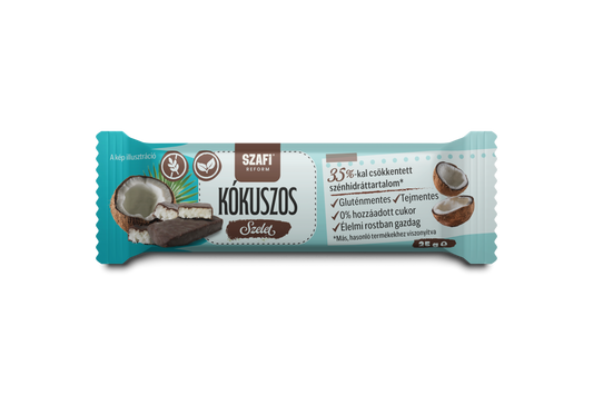 Szafi Reform Kókuszos csokiszelet 25g (gluténmentes)