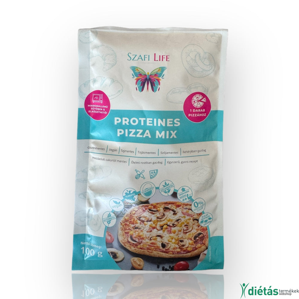 Szafi Life Proteines Pizza MIX (gluténmentes) 100g