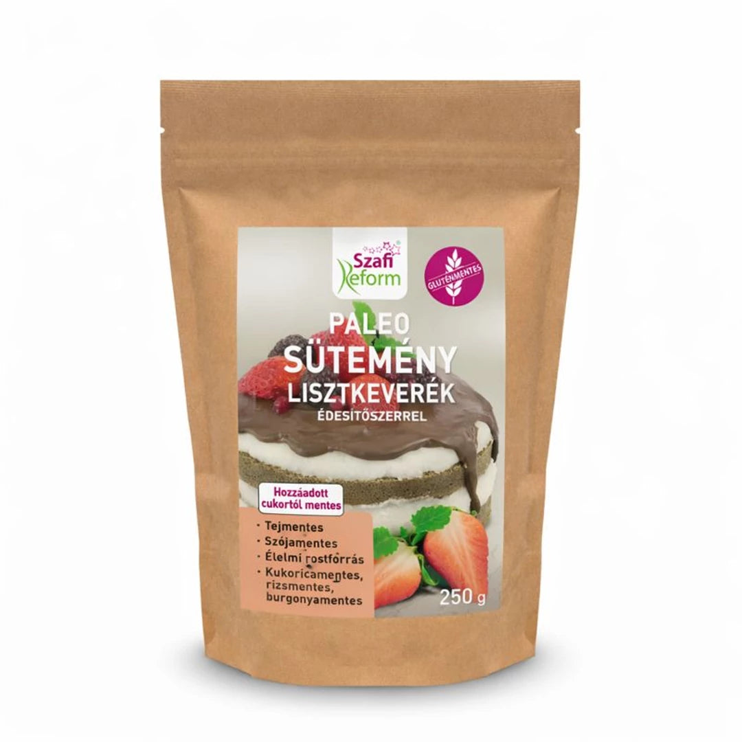 Szafi Reform Paleo sütemény lisztkeverék édesítőszerrel (gluténmentes) 250 g