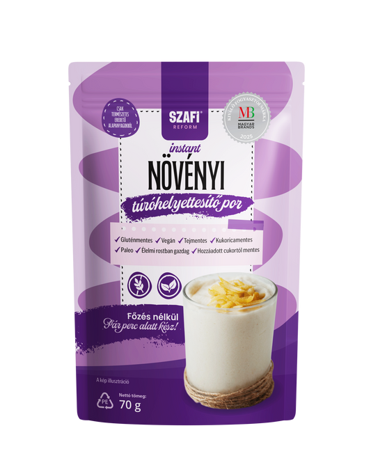 Szafi Reform Instant növényi túróhelyettesítő por (gluténmentes) 70g