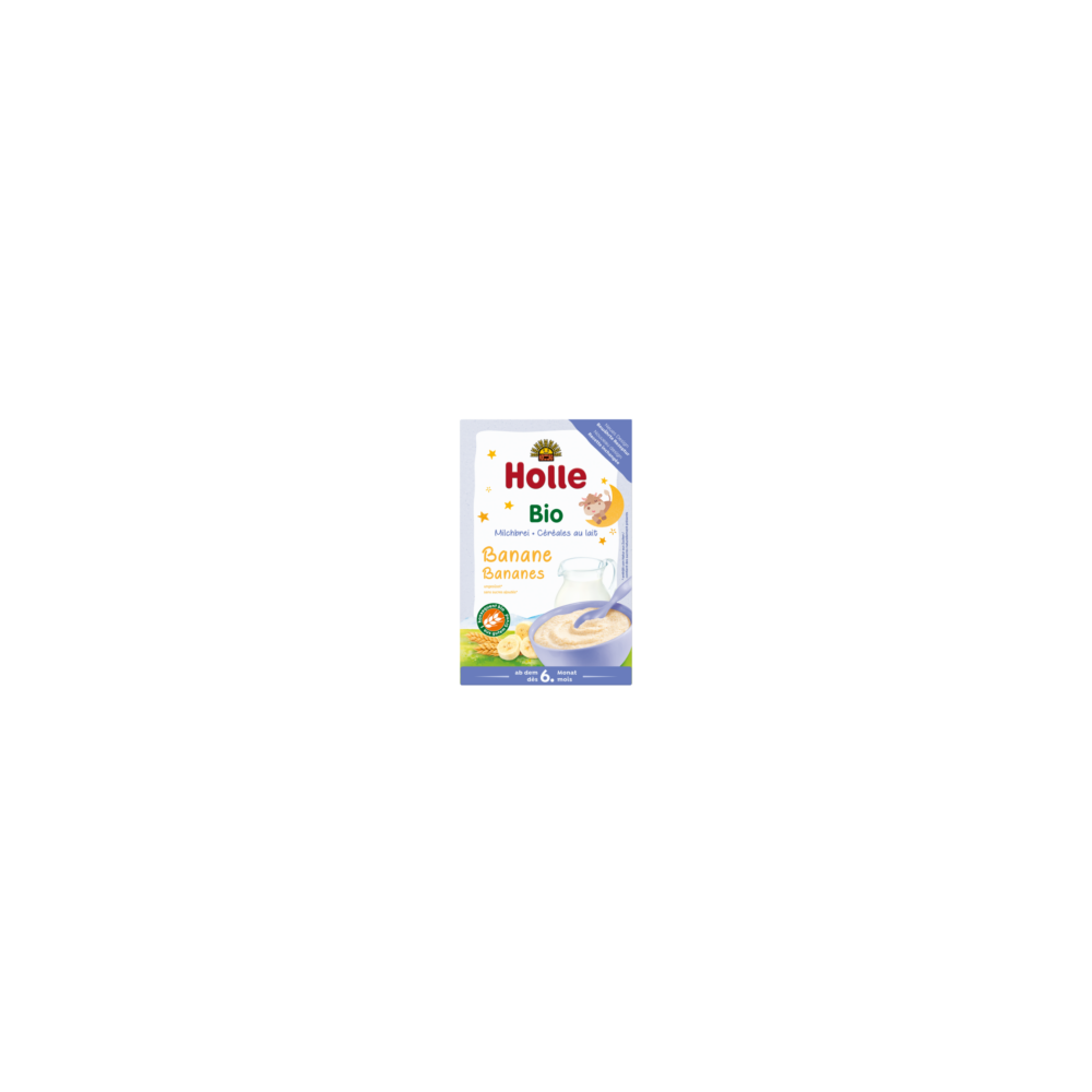 Holle Bio Banános tejkása 250g