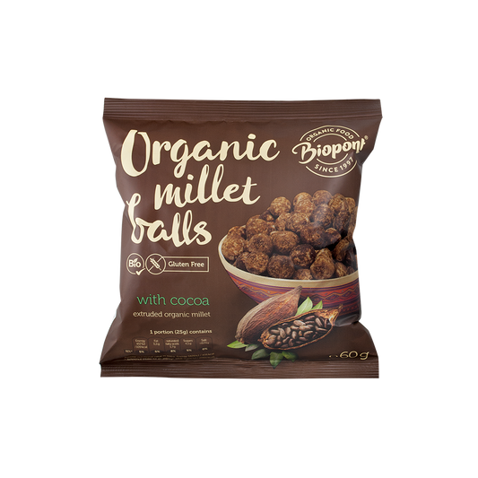 Biopont Bio kölesgolyó kakaós (gluténmentes) 60 g