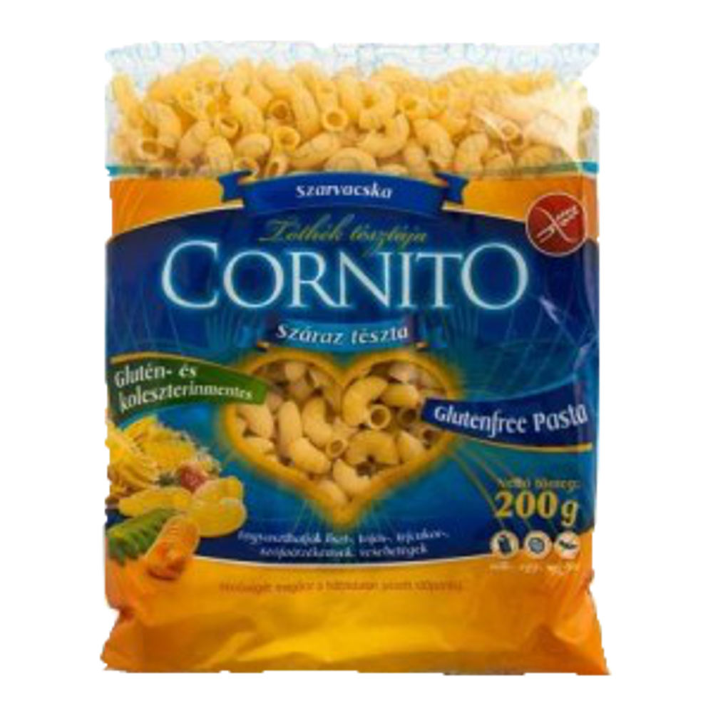 Cornito gluténmentes szarvacska tészta 200 g