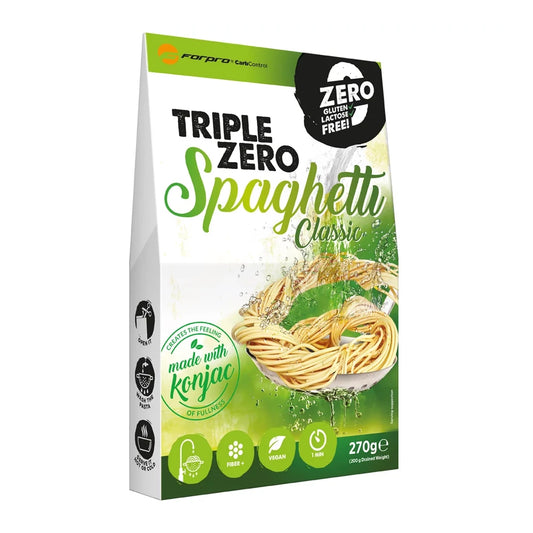 Triple Zero Spagetti natúr konjac tészta 270g