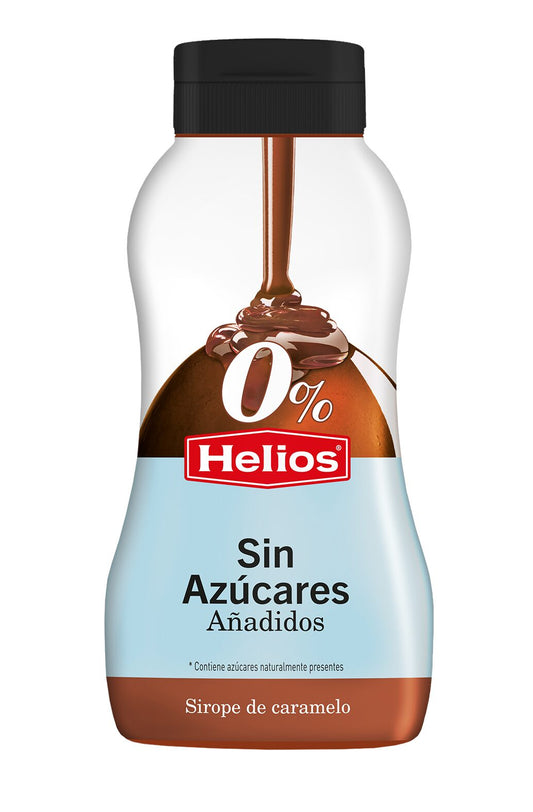Helios karamell szirup édesítőszerekkel 270g (gluténmentes)