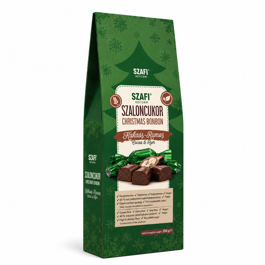 Szafi Reform Kakaós-rumos ízű szaloncukor 250g