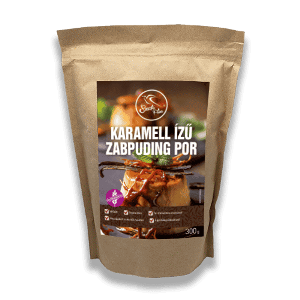 Szafi Free Karamell ízű zabpuding por (gluténmentes) 300g