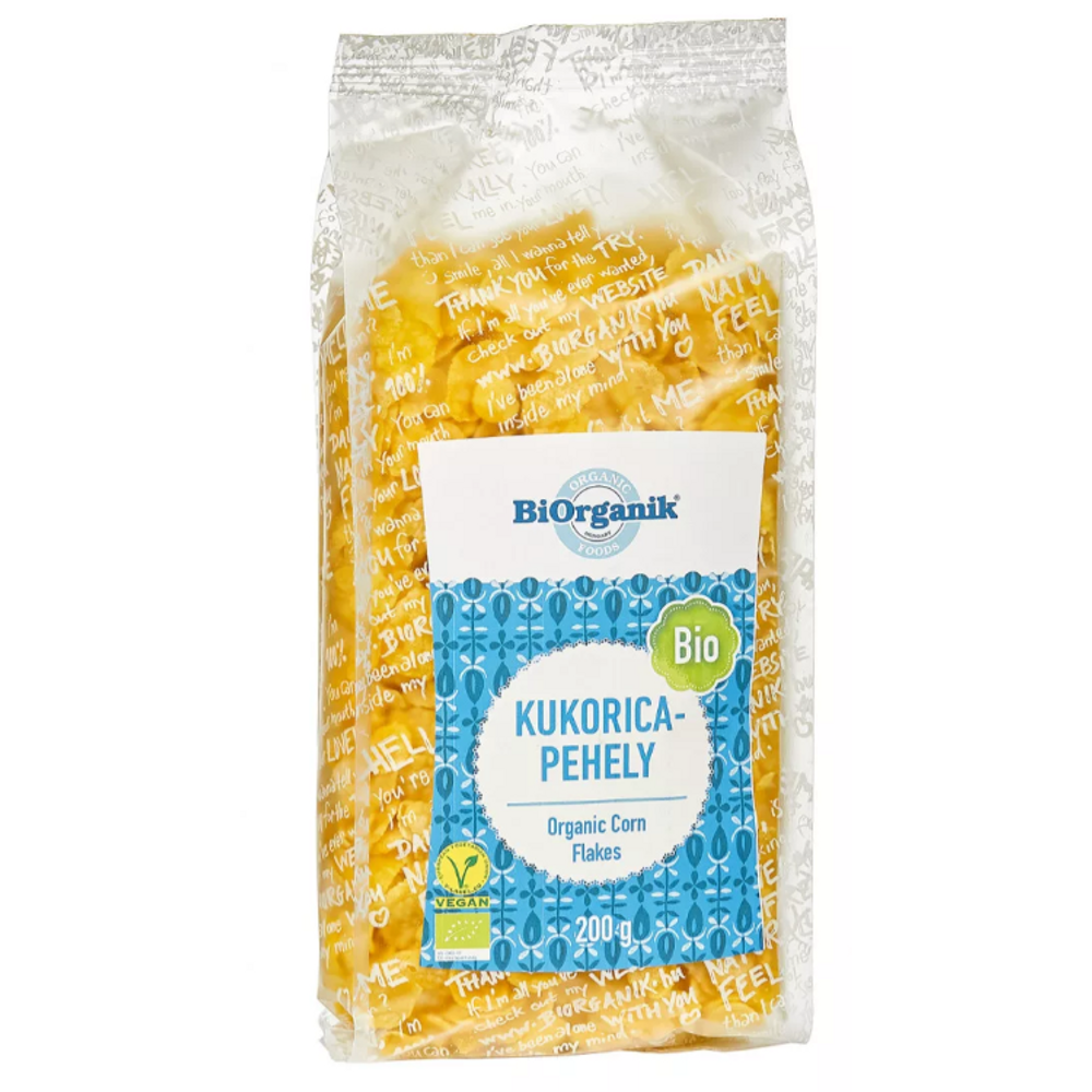 BIO Kukoricapehely HOZZÁADOTT CUKORMENTES 200 g