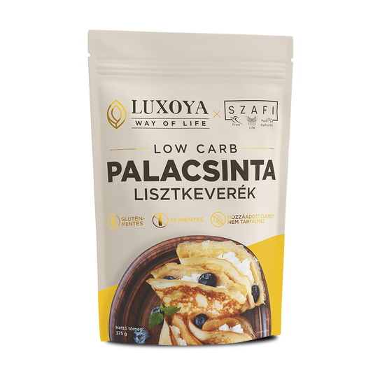 Luxoya-Szafi Low Carb Palacsinta Lisztkeverék (gluténmentes) 375g