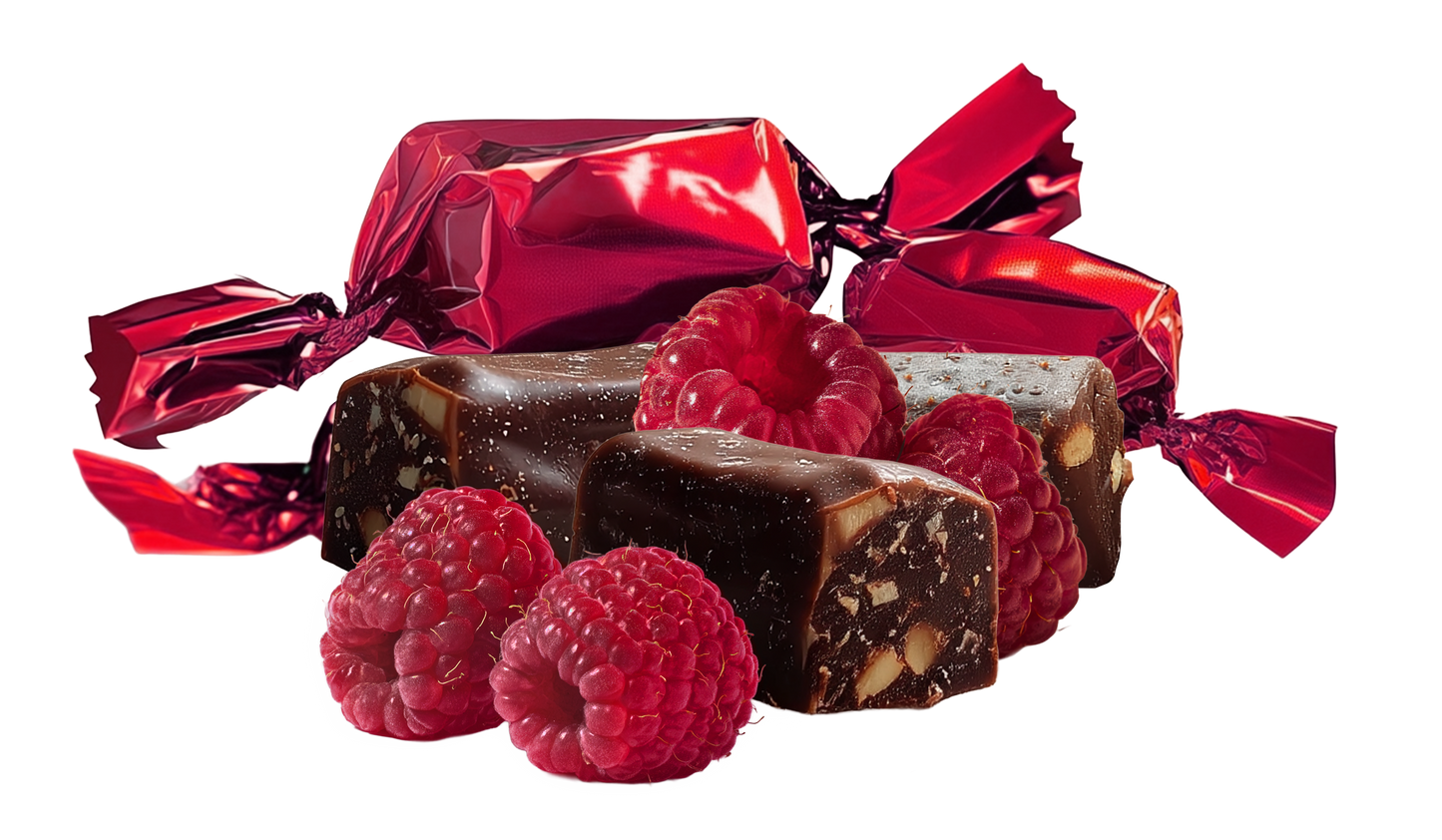 Szafi Life Proteines Raw Bar Szaloncukor - Raspberry 250g (gluténmentes)
