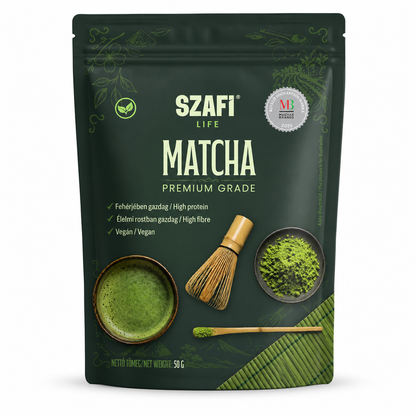 Szafi Life Matcha Premium Grade 50g (gluténmentes)