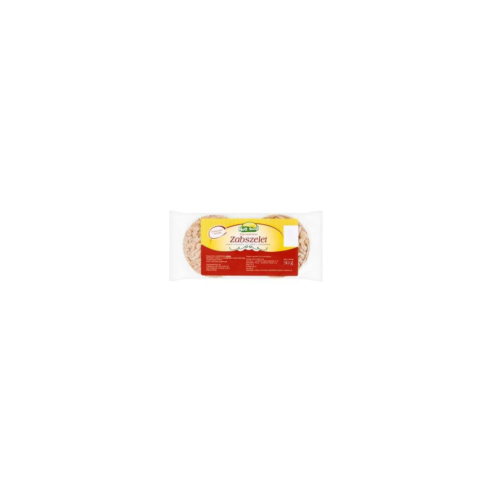 Nett food puffasztott zab tallér 50 g