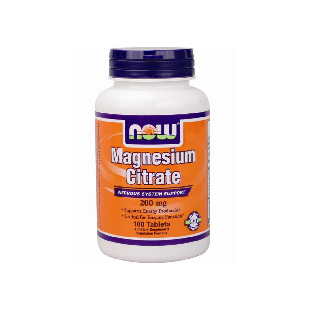 Now Magnézium citrate tabletta 100db