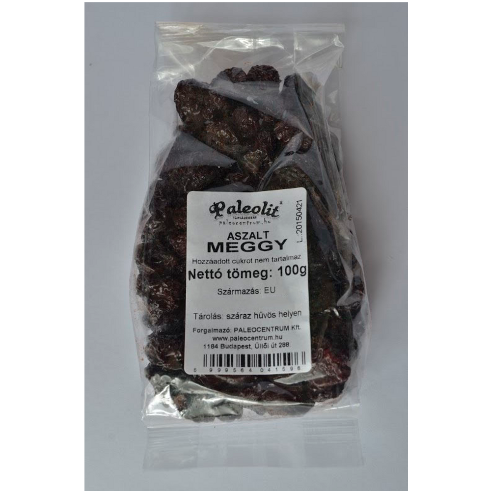 Paleolit aszalt meggy (hozzáadott cukormentes) 100 g
