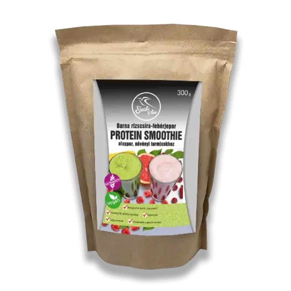 Szafi Free Barna rizscsíra-fehérjepor protein smoothie  (gluténmentes, vegán) 300 g