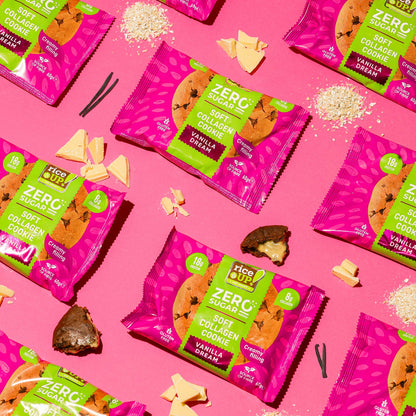 Rice Up Zero kollagénes protein keksz vanília ízű 60g