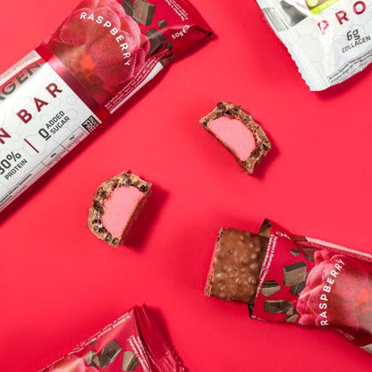 Rice up fehérjeszelet kollegénnel málna ízű (gluténmentes) 50g
