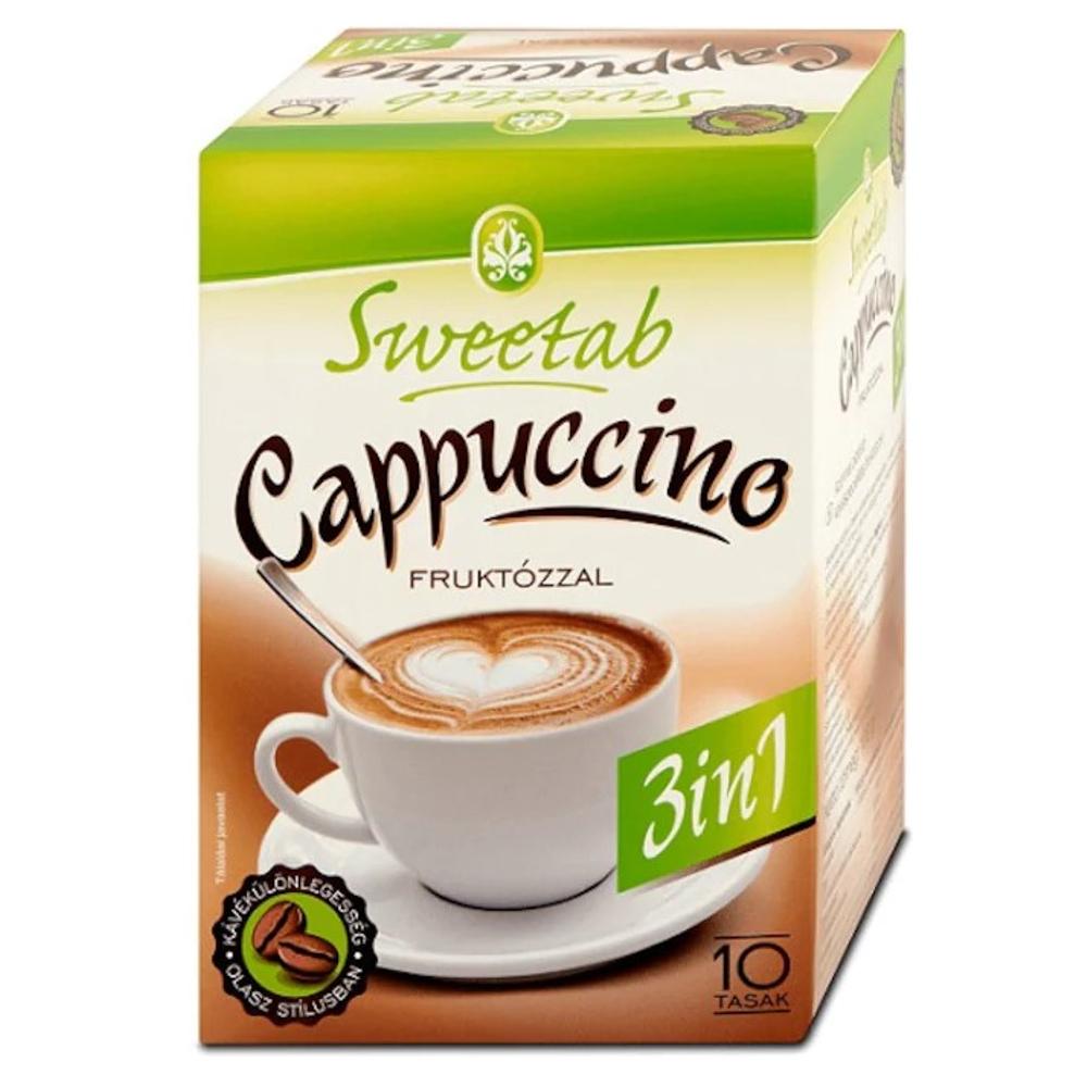 Sweetab Cappuccino (fruktózzal) 10 tasak