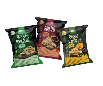 Szafi Free Hagymás-tejfölös ízű chips (gluténmentes) 50g