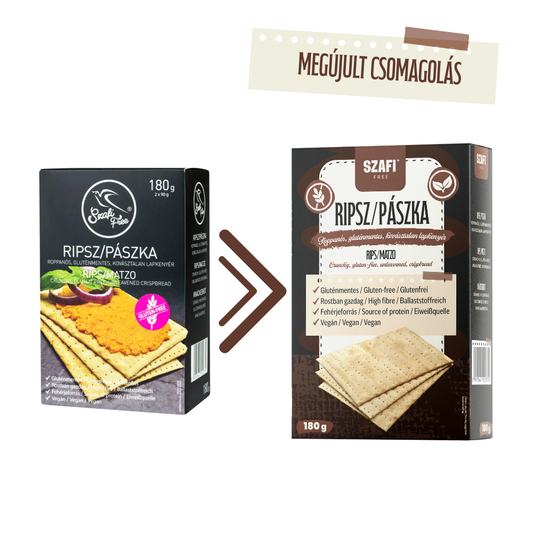 Szafi Free Ripsz / Pászka (gluténmentes) 180g