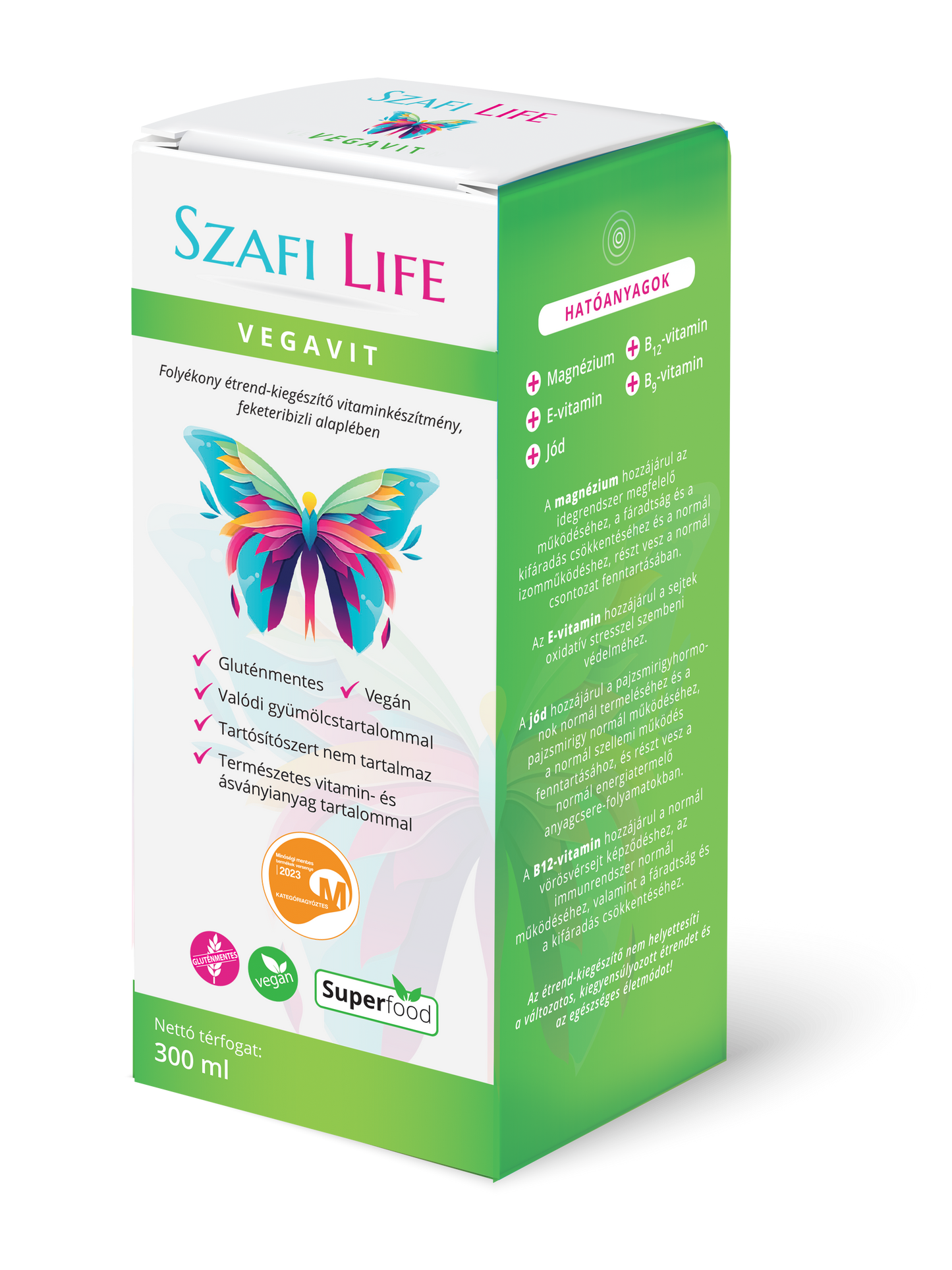 Szafi Life Vegán vitamin 300ml