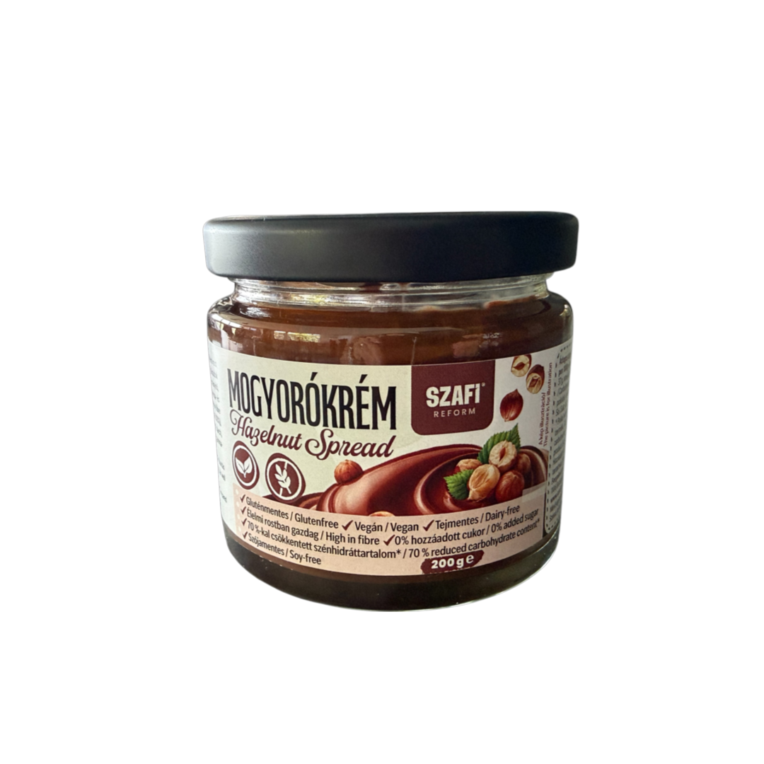 Szafi Reform Mogyorókrém (gluténmentes) 200g