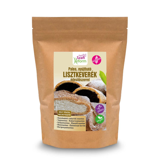 Szafi Reform Nyújtható édes kelt tészta helyettesítő liszt (paleo, vegán, gluténmentes) 500 g