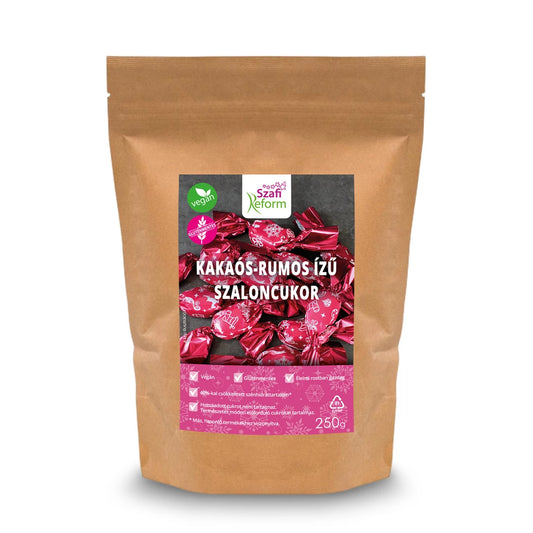 Szafi Reform Kakaós-rumos ízű szaloncukor 250g