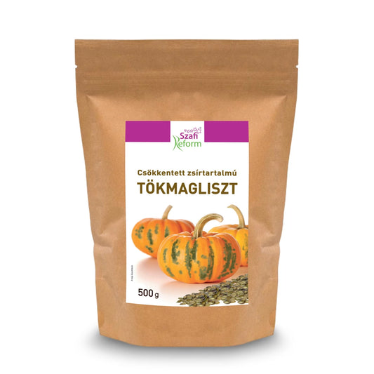 Szafi Reform csökkentett zsírtartalmú tökmagliszt 500 g