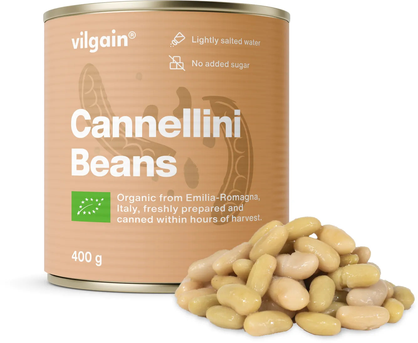 Vilgain BIO Cannellini bab 400g