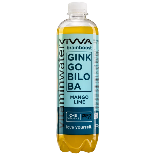 Viwa Brainboost ginkgobiloba mangó-lime ízû ital 600ml (gluténmentes)